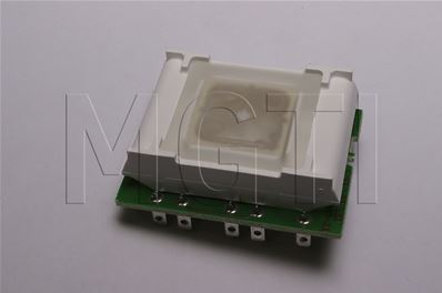 CIRCUIT BOUTON "M" MAN.24Vdc LUM.24Vdc JAUNE